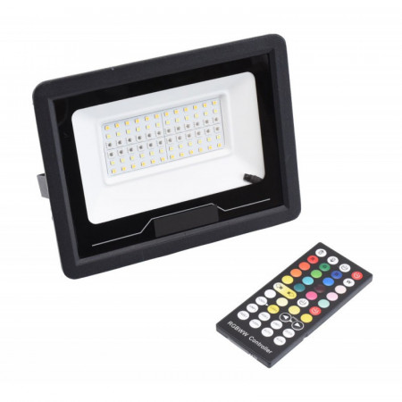 Proiector smart RGBCW 60W cu Bluetooth si telecomanda IR - Img 6