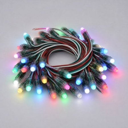 Set 50 Module LED Pixel RGB Adresabile, 12V, IP65, Control WS2811 - Img 2