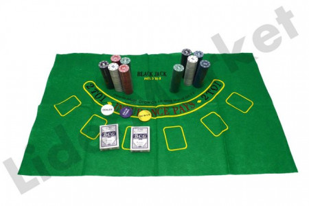 Set complet de Poker 500 jetoane