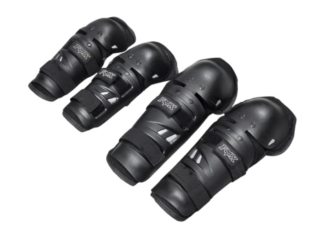 Set complet protectii moto genunchiere si cotiere M3 - Img 2