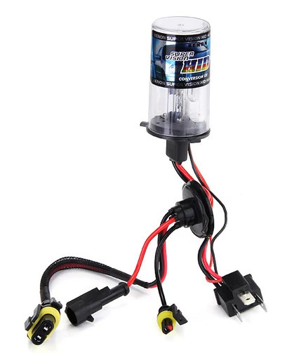 Set doua becuri Xenon H4 35W 6000K - Img 2