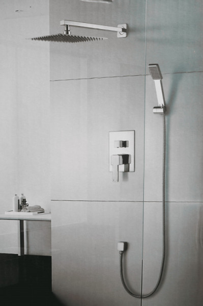 Set dus incastrat cu baterie design patrat - Img 2
