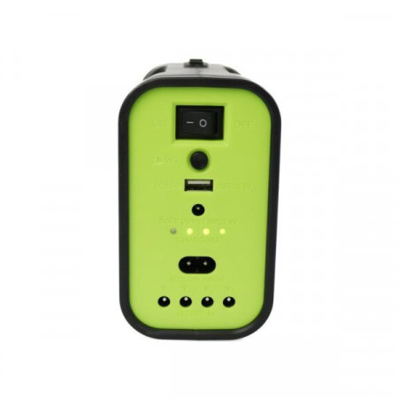 Sistem de Iluminat solar , 3 becuri LED, cablu de ancarcare 5-in-1, cablu de alimentare - Img 3