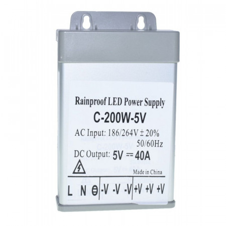 Sursa alimentare de exterior 5V - 200W / 40A - Img 2