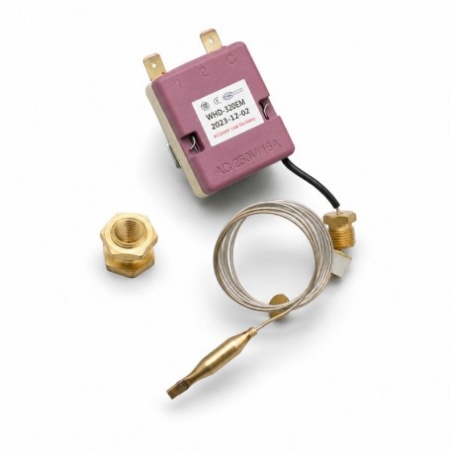 Termostat de Siguranta 320C cu Capilar 250V 16A WHD-320EM - Img 2