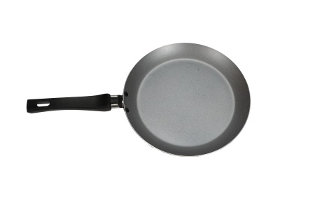 Tigaie aluminiu Floria ZLN2009 pentru clatite, Diametru 24 cm, 2 straturi Non-Stick, Maner din bachelita, Compatibil masina de spalat vase