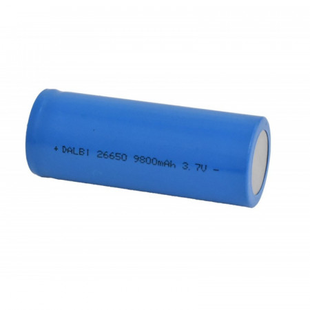 Acumulator Tip 26650 Li-ion 3,7V / 9800mAh - Albastru - Img 2