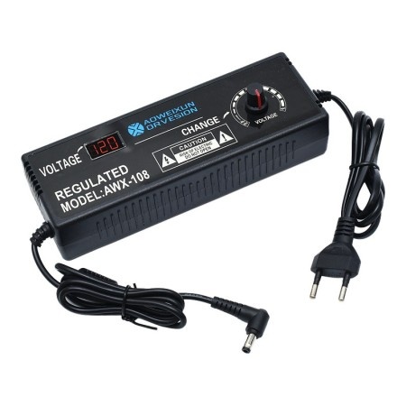 Alimentator Reglabil 3-12V DC 10A cu Afisaj Digital, Mufa 5,5x2,1mm - Img 3