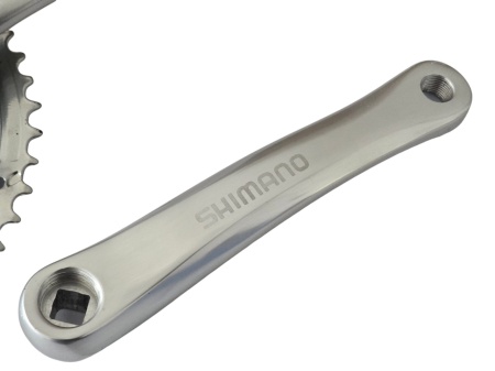 Angrenaj pedalier Shimano cu 3 foi 28-38-48 dinti - resigilat - Img 3