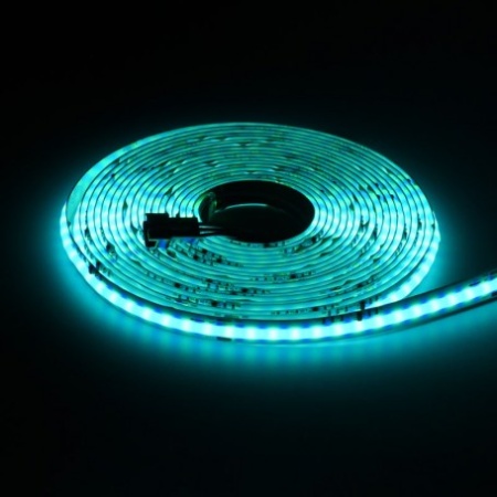 Banda Cob Led Digital Magic RGB 420D - 24V-10mm, Putere 15W/m - Luminozitate RA 90 - Protectie IP 20 - Rola 5m - Img 5