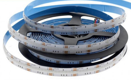 BANDA COB LED RGB 24V-10MM - 840LED/ML, 16W/ML- ROL/5M