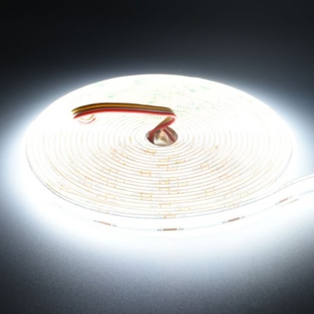 Banda Led Digital Cob 576D/m - Lumina 3 in 1 Alb 2700K-4500K-6500K - 24V/3 Fire - 8mm - 10W/m - RA 90, Protectie IP20 - Rola/5m - Img 4