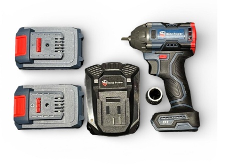 Bormasina cu impact Blitz Power cu 2 acumulatori 88V - Img 2