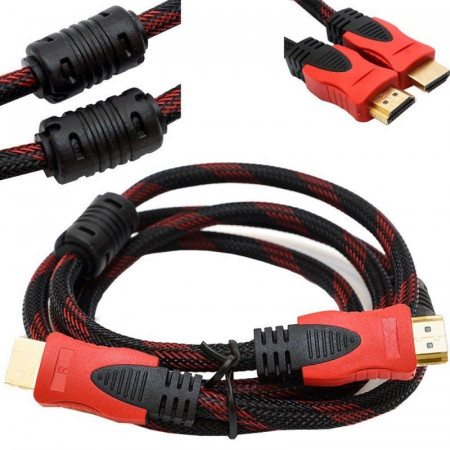 Cablu HDMI panzat cu filtre V1.4 / 1,5m - Img 3