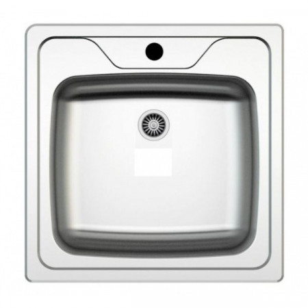 Chiuveta inox Z-INOX, Pentru blat, Dimensiune 48x48 cm