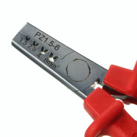 Cleste de sertizat pin terminal / PZ1,5-6 - Img 4