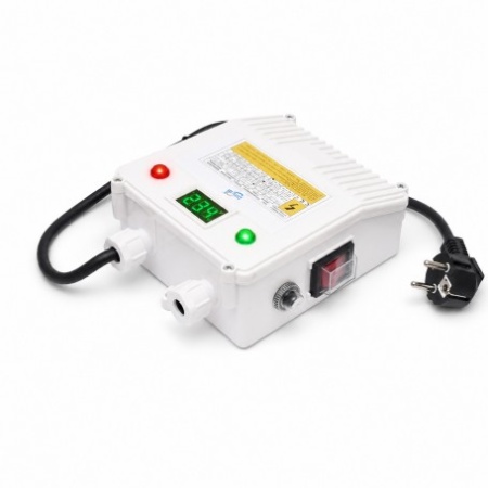 Cutie Comanda Pompa Submersibila 1HP 30uF 220V cu Voltmetru Digital - Img 3