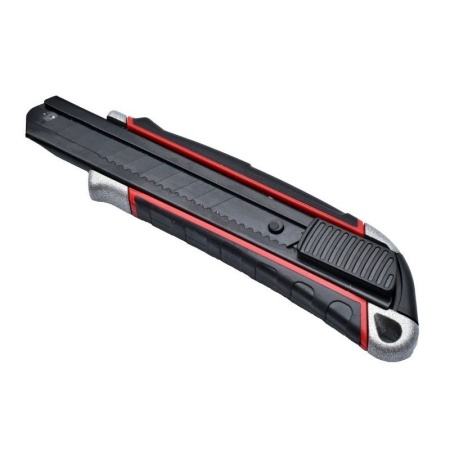Cutter Profesional din Aluminiu cu lama 18mm Neagra - Img 4