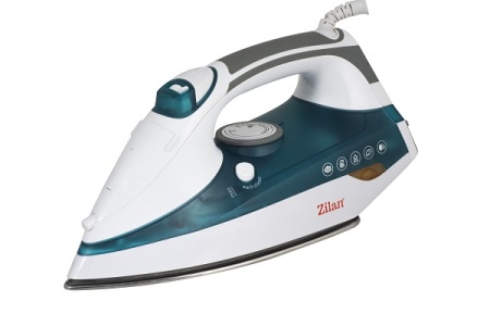 Fier de calcat talpa inox ZILAN ZLN8441, 2200W, sistem pulverizare spray,functie anticalcar,functie autocuratare