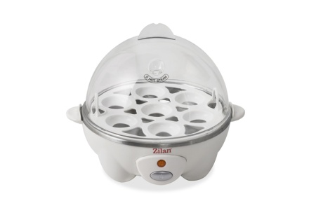Fierbator de oua ZİLAN Alb ZLN-8075, 360 W, Capacitate 7 oua,