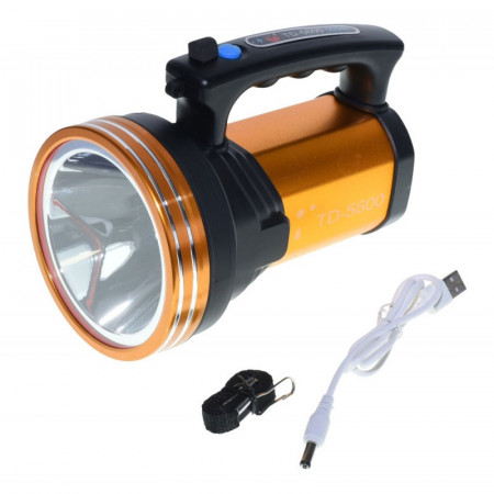 Lanterna TD-5600 cu LED 500W + solar - Img 4
