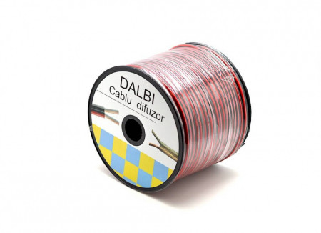 LSP-113/BR Cablu Difuzor Bifilar Rosu-Negru 2 X 1 100m/Rol