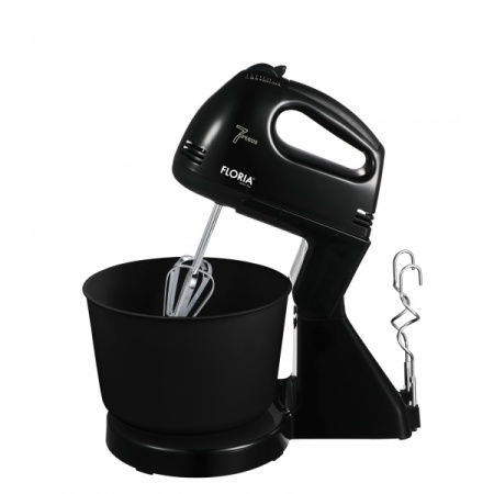 Mixer cu bol Floria ZLN-7574 - 7 viteze, 2L, 150W, include 4 accesorii - Img 2