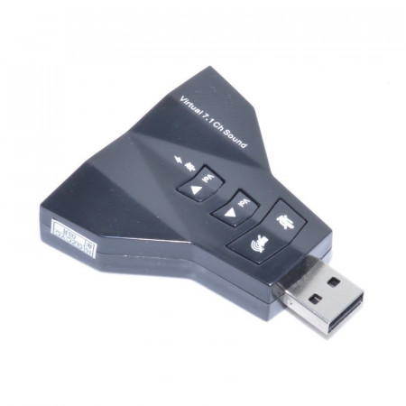 Placa de sunet USB , virtual 7 + 1 - Img 2