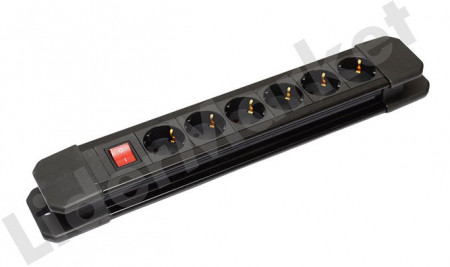 Prelungitor cu protectie copii 6 cai - 1.5 metri