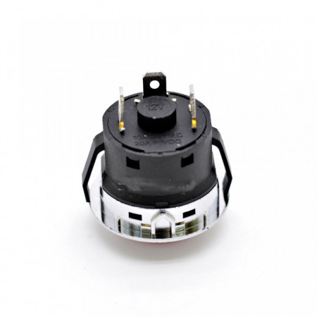 Push buton rosu 22X32mm cu retinere 220V - 20A - Img 2