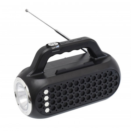 Radio FM cu lanterna si panou solar EP-516 - Img 3