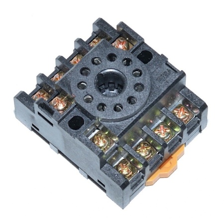 Releu industrial 48V–AC/11P cu soclu - Img 2