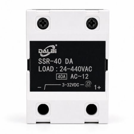 Releu Static SSR-40 DA 40A 24-440V AC Control 3-32V DC - Img 3