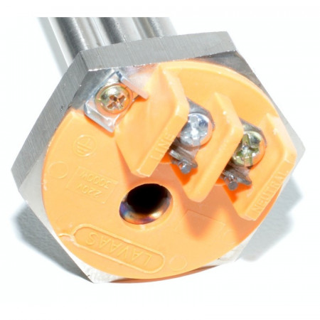 Rezistenta Nichelata 3000W cu Filet si Teaca Termostat - Img 4