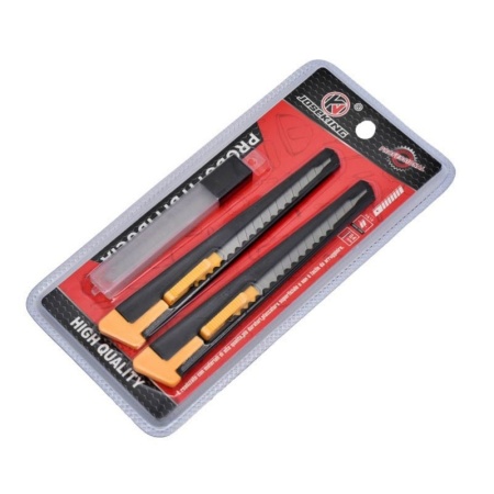 Set 2 Cutter Mini din Metal cu Lama ingusta 9mm si Rezerva - Img 4