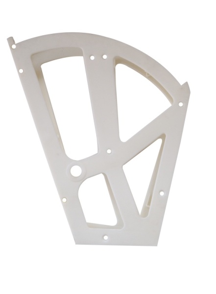 Set suport pantofar plastic alb doua randuri - Img 2