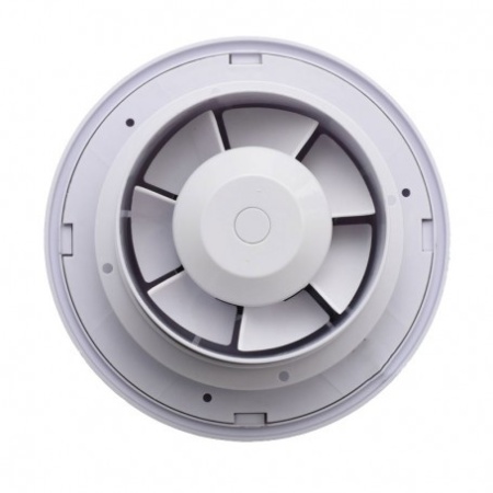 Ventilator rotund de baie 150 mm - 15W cu clapeta automata, telecomanda si programare - IPX2 - Img 4