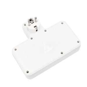 Adaptor Multipriza 2500W cu 2 Prize Schuko, 2 USB-A, 2 USB-C PD, Lumina LED de Veghe, intrerupătoare individuale - Img 2