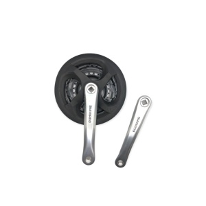 Angrenaj pedalier Bicicleta Shimano 170mm 24x34x42T - Img 2