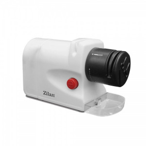 Ascutitor de cutite Zilan Alb, 15W, ultra compact, 2 nivele, ascutire si slefuire