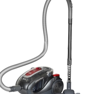 Aspirator Profesional ZILAN ZLN-3529 Negru/Rosu, 2000 W, Filtru HEPA, Capacitate 2 L, Filtrare Ciclonica, Accesorii Incluse, Furtun Flexibil, Tija din Inox, Design Modern