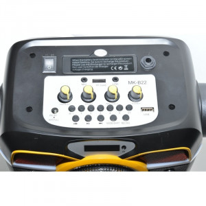 Boxa portabila MK-B22 cu Bluetooth, USB, card Micro SD si radio FM - Img 4