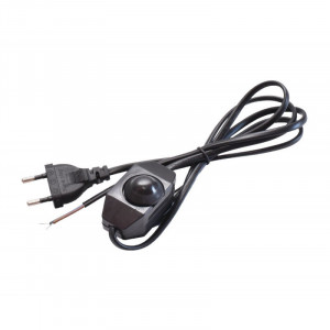 Cablu alimentare cu stecher si variator 1,5m - 2x0,5 mm2, negru sau alb - Img 3