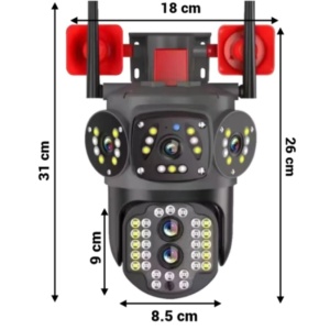 Camera de supraveghere 4G ZY-A4H-L-4G - Img 2