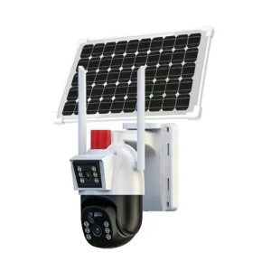 Cameră de Supraveghere Solară AI HD SPM-T Series, 4K, Pan Tilt 360°, Audio Bidirecțional, Viziune Nocturnă (model t11-wifi)