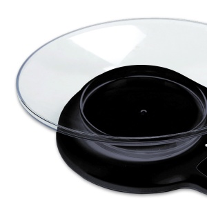 Cantar de bucatarie, Zilan ZLN-7698 Negru,3 Kg, Display LCD.