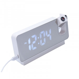 Ceas digital cu LED alb si proiectie S282A - Img 3