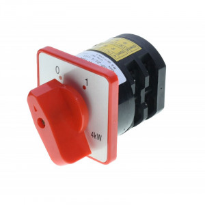Comutator cu came 0-1 / 2 perechi 20A/4KW - Img 3