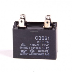Condensator Dreptunghi Pornire Motor 4C 450V - 3,5uf