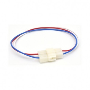 Conector Auto Mama-Tata 3 Pini cu Fire 30 cm, Papuci 6,3 mm - Img 2